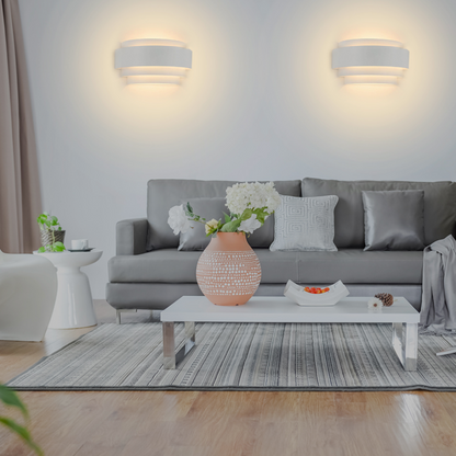 Orbella – LED wandlamp met afgerond design