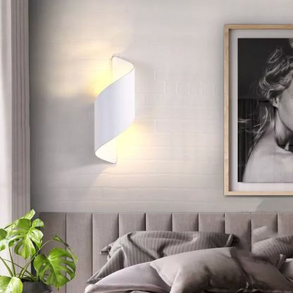 Orbella – LED wandlamp met afgerond design