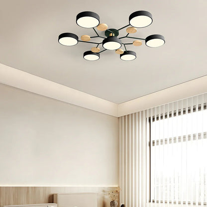 CircuLux | Plafondlamp LED Hedendaags Half-Ingebouwd in IJzer