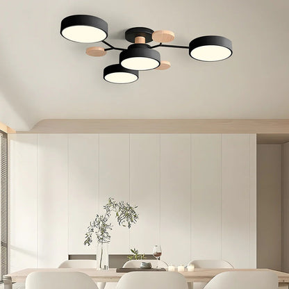 CircuLux | Plafondlamp LED Hedendaags Half-Ingebouwd in IJzer