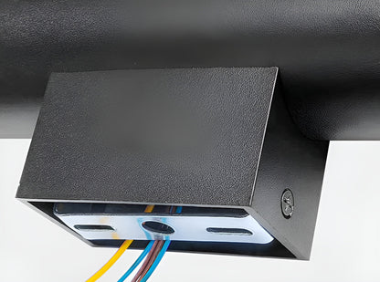 GeminiGlow – Gouden wandlamp met cilindrisch ontwerp LED