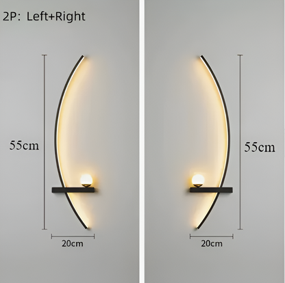 BrightArc – LED-boogmuurarmatuur voor een eigentijdse design touch