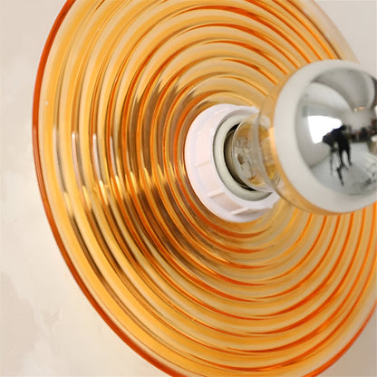 CircRipple | Ronde Wandapplique van Golvend Glas met Watereffect