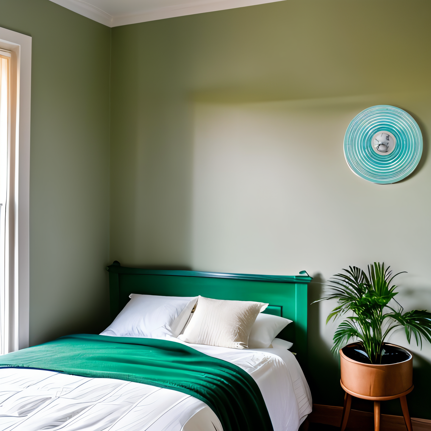 CircRipple | Ronde Wandapplique van Golvend Glas met Watereffect