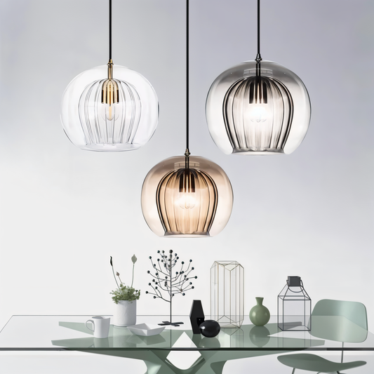 GloboRetro – Vintage glazen bolvormige ophanging