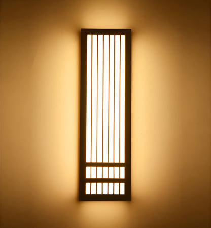 DoaGlow – Japandi wandlamp van hout en acryl
