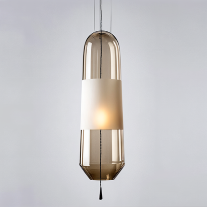 Vitraelon | Suspension Vintage en Verre Ouvert – Douille E14