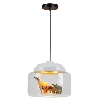 Zoolumia | Ophanging en Glas met Dierlijk Motief – Decoratieve Noordse Stijl