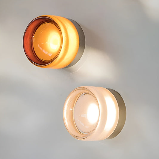 Opaline Nordique – LED wandlamp in hedendaagse gelei