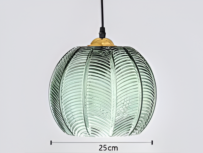 Verrinia | Ophanging en Gestreept Glas – Retro & Moderne Elegant