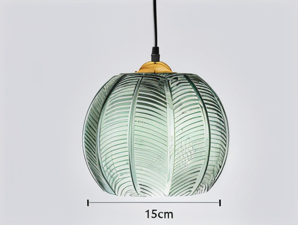 Verrinia | Ophanging en Gestreept Glas – Retro & Moderne Elegant