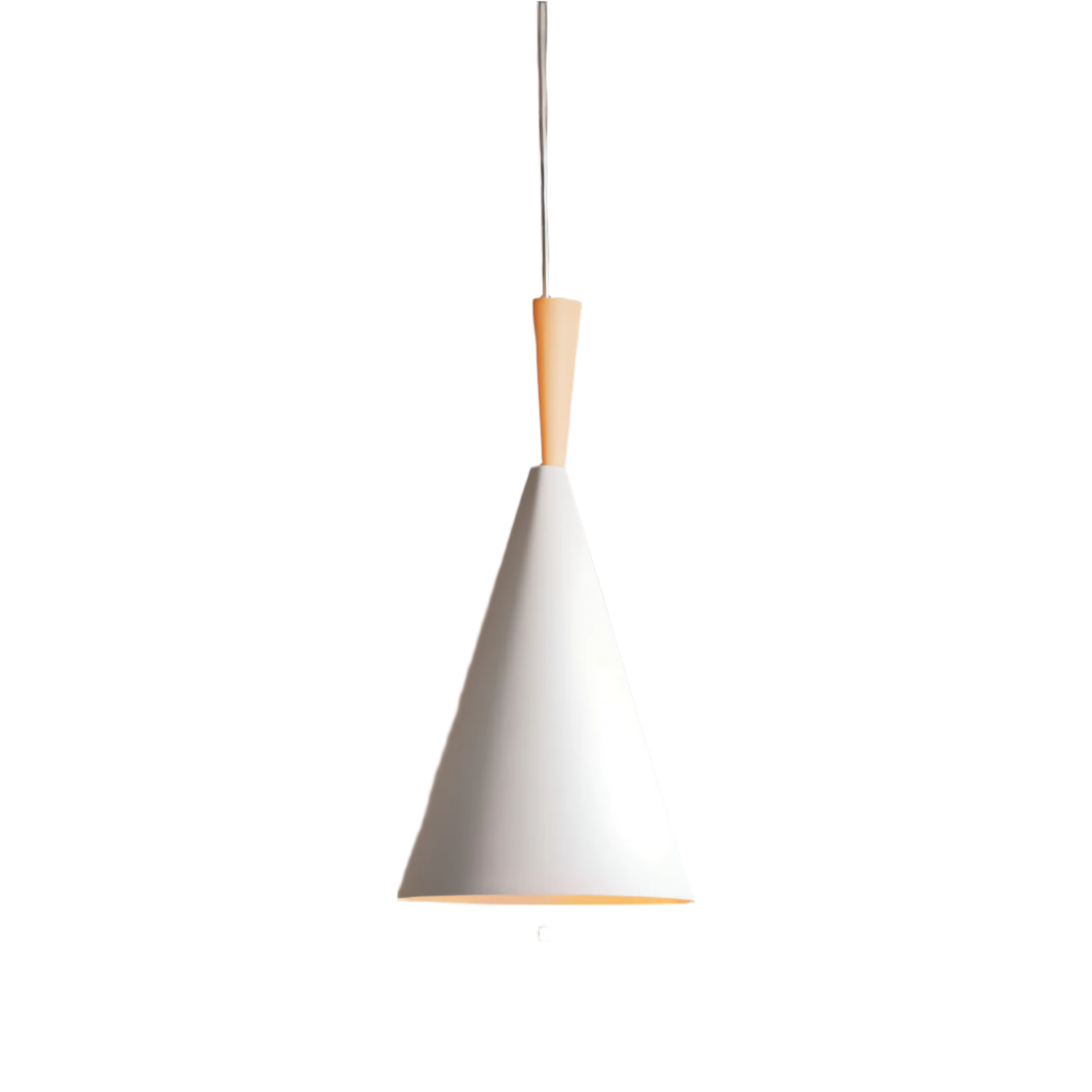 Geomora | Moderne geometrische LED-hanglamp in zwart en wit aluminium