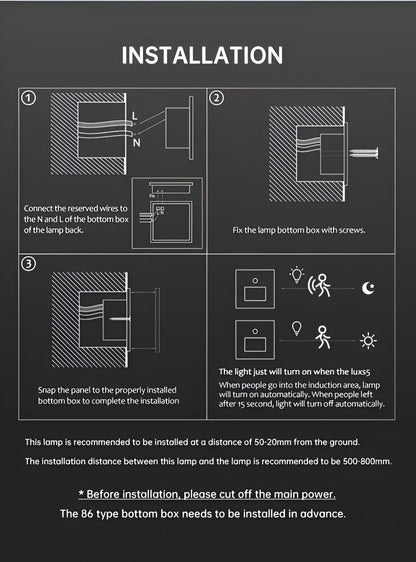 StepGlow – Inbouw wandlamp voor sfeerverlichting en verfijnde trapveiligheid
