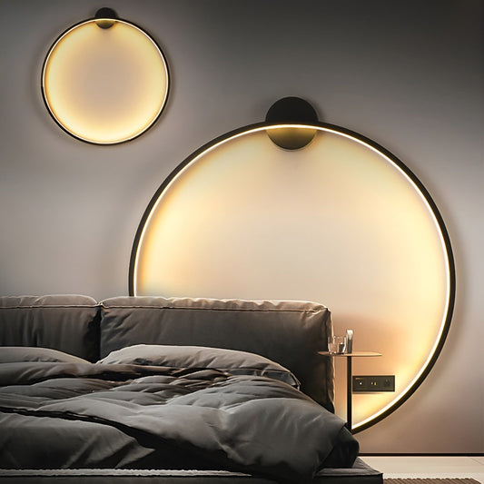 OrbEclat – Minimalistische ronde LED-wandlamp