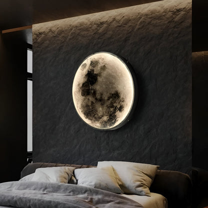 MoonSculpt – 3D muurdecoratie in de vorm van een maan, verstelbaar en dimbaar