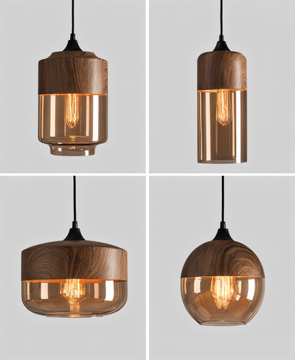 ScandiShine – Moderne Loft-Retro Hanglampen van Glas
