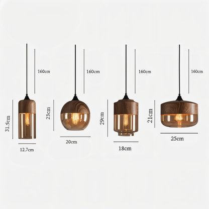ScandiShine – Moderne Loft-Retro Hanglampen van Glas