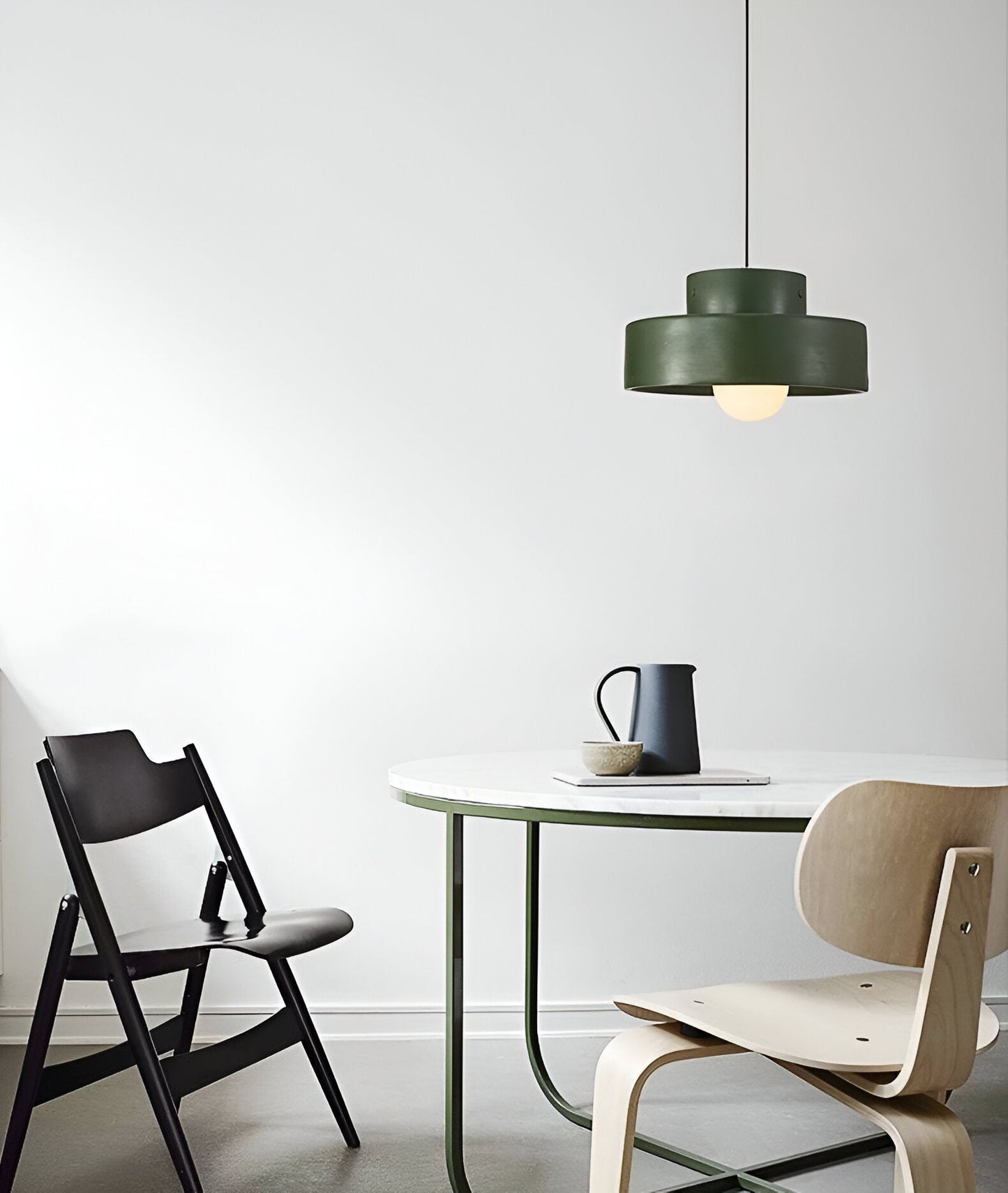 ResaLune | Ronde Hanglamp Stijl Wabi-Sabi Rood Macaron