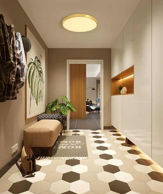 Veloura | Ultradunne Ronde LED Plafondlamp – Macaron Design