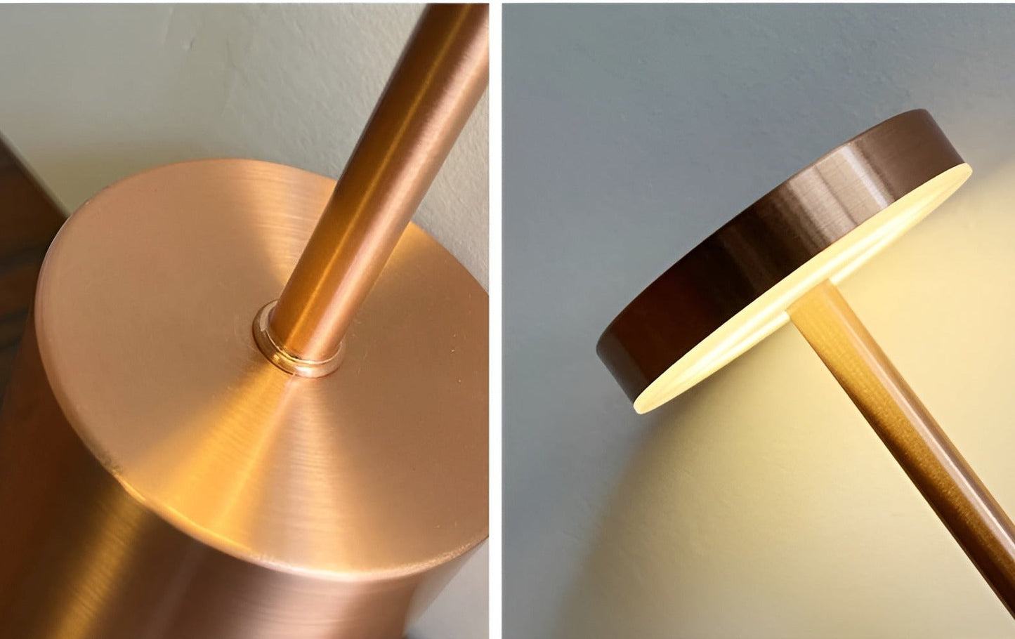LumiRétro – Lampe de Table LED Vintage avec Recharge USB