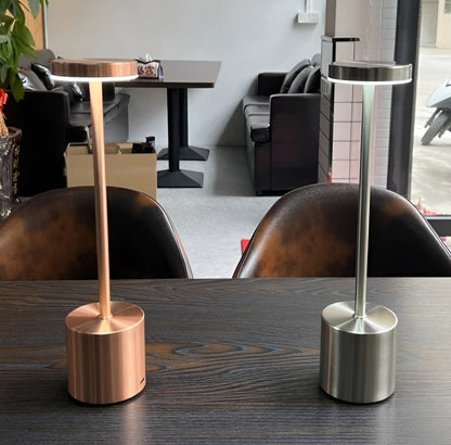 LumiRétro – Lampe de Table LED Vintage avec Recharge USB