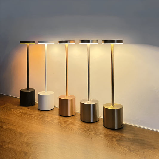 LumiRétro – Vintage LED Tafellamp met USB Opladen