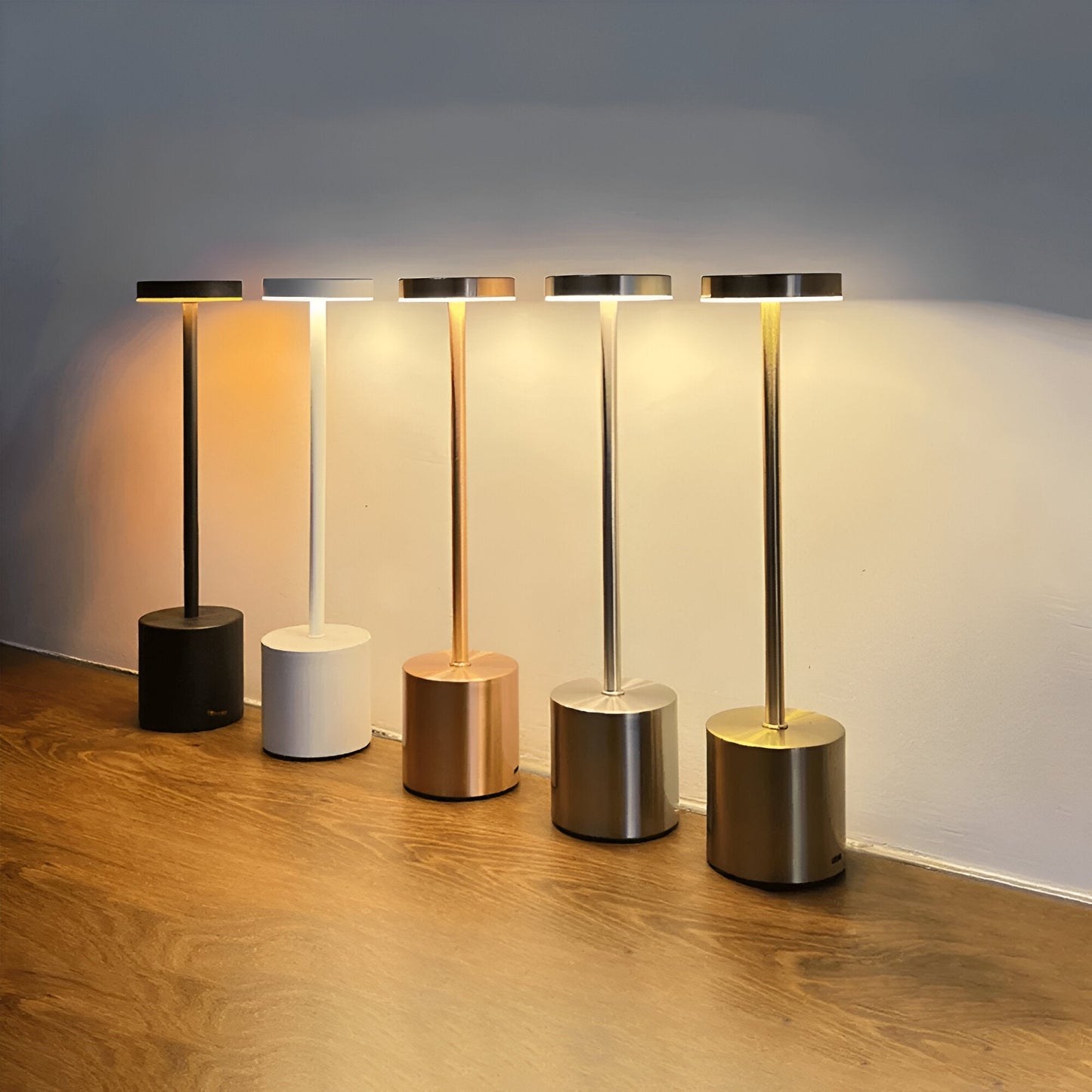 LumiRétro – Lampe de Table LED Vintage avec Recharge USB