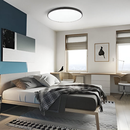 SlimCirc | Extra-dunne Ronde LED Plafondlamp – Stof- en Insectenbestendig