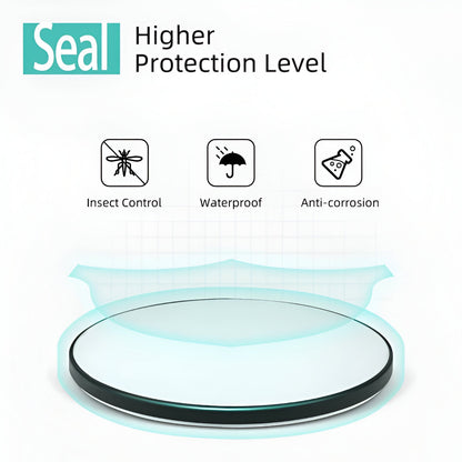 SlimCirc | Extra-dunne Ronde LED Plafondlamp – Stof- en Insectenbestendig