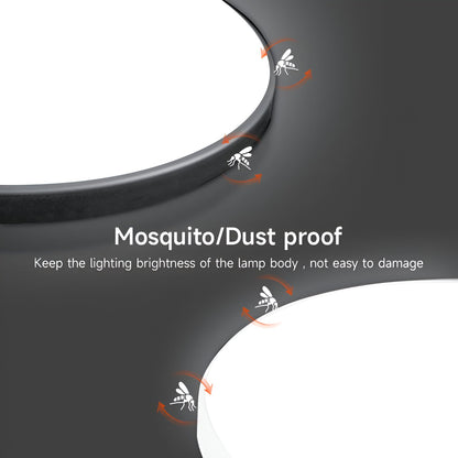 SlimCirc | Extra-dunne Ronde LED Plafondlamp – Stof- en Insectenbestendig