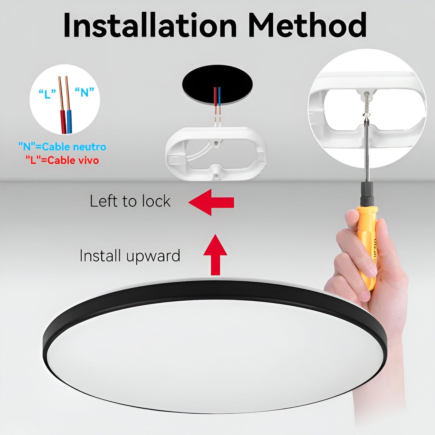 SlimCirc | Extra-dunne Ronde LED Plafondlamp – Stof- en Insectenbestendig
