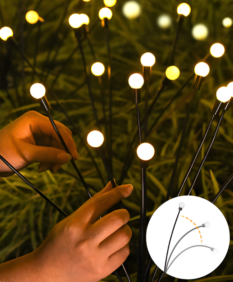 LumiFlair – Zonneverlichting Slinger Vuurvlieg Effect voor Tuin