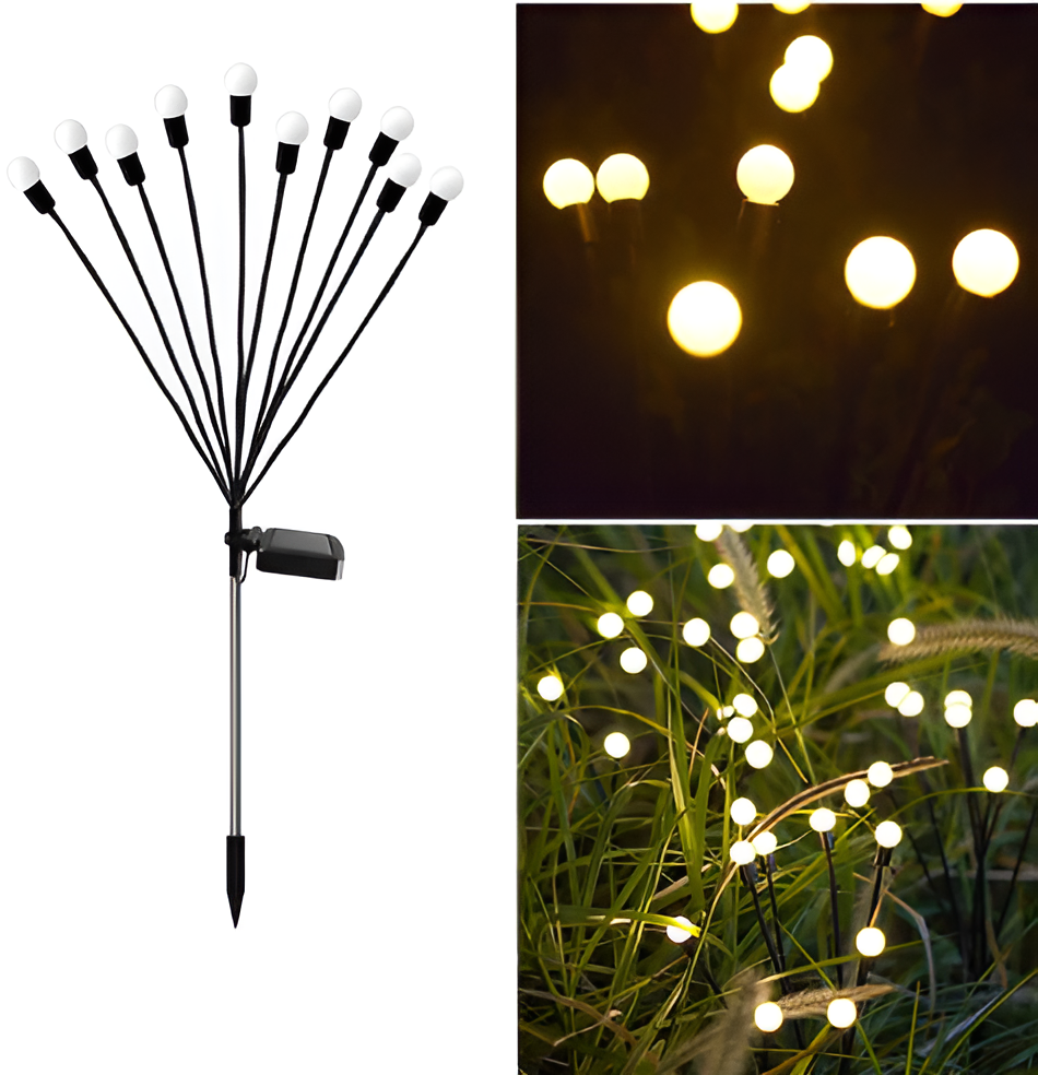 LumiFlair – Zonneverlichting Slinger Vuurvlieg Effect voor Tuin