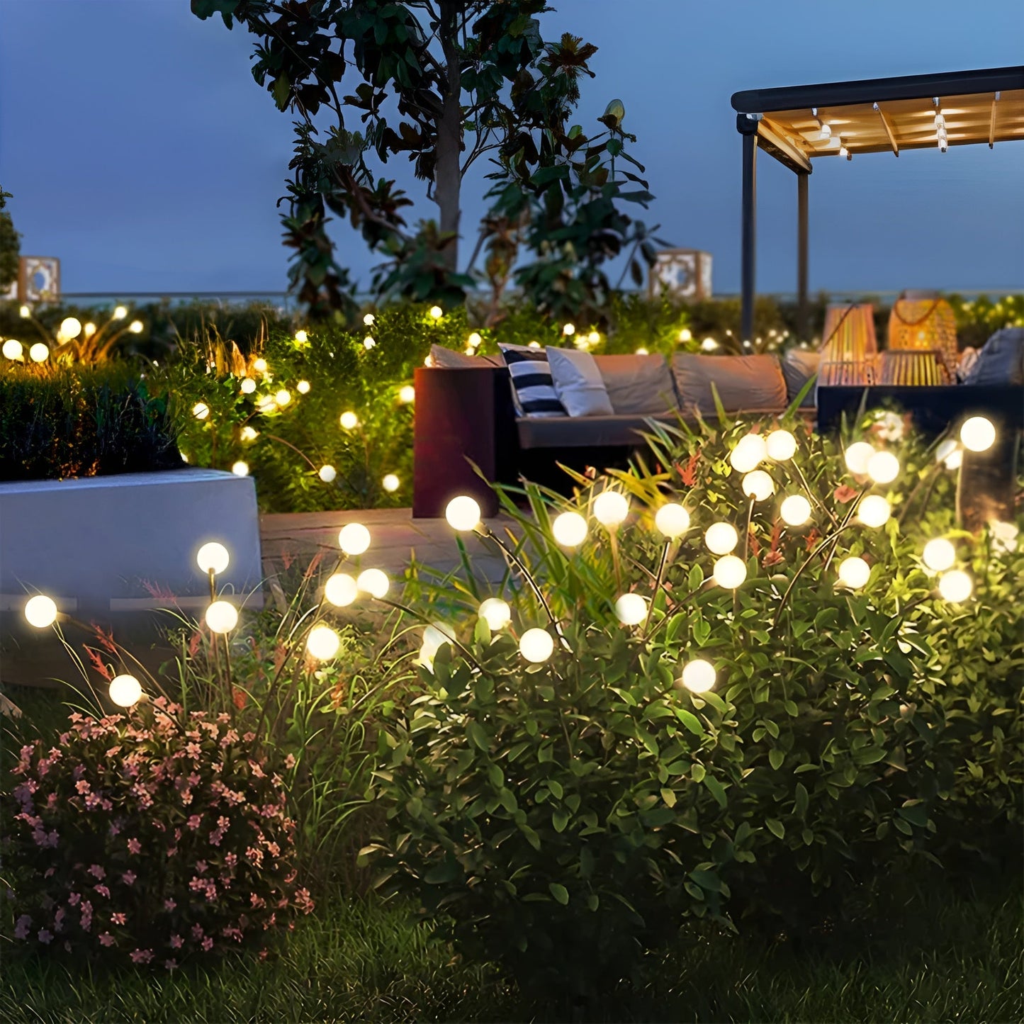 LumiFlair – Zonneverlichting Slinger Vuurvlieg Effect voor Tuin