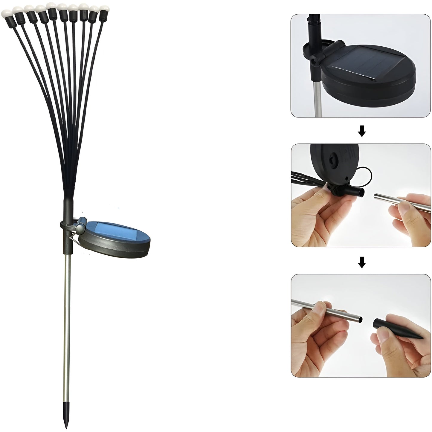 LumiFlair – Zonneverlichting Slinger Vuurvlieg Effect voor Tuin