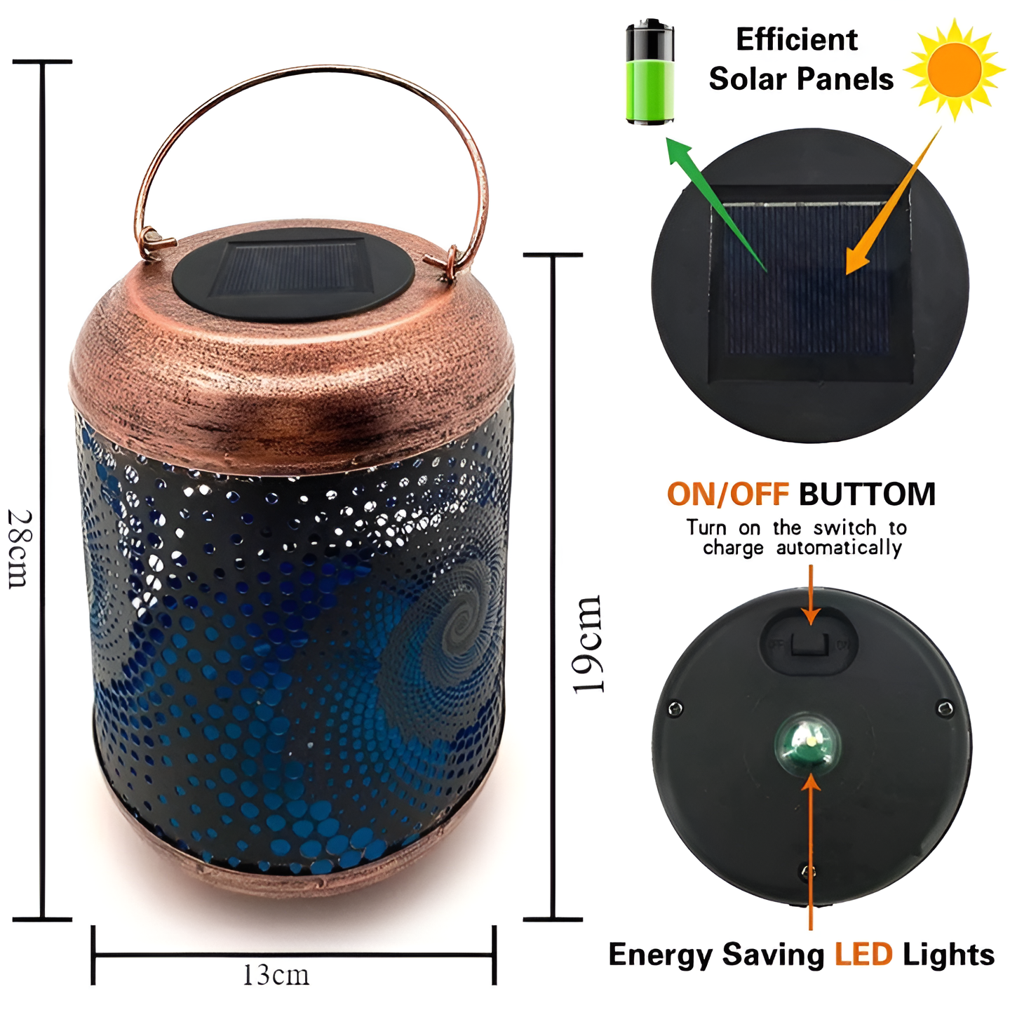 Twinaura – Zonne Tuinlamp met Spiraalpatroon