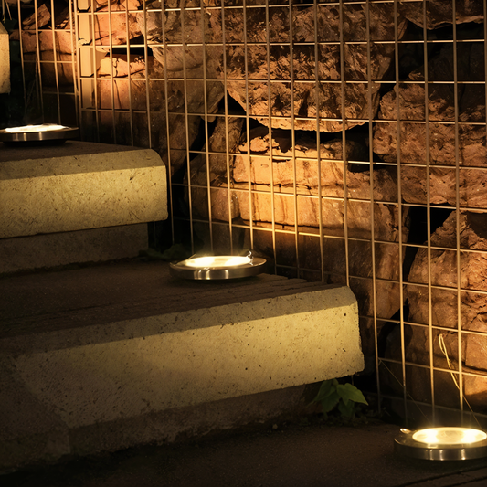 LumoraTwin – Duo van LED Buiten Zonne-energie Lampen
