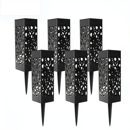 LumaRay – Lot de 2 Lampes Solaires de Jardin en Acier Inoxydable