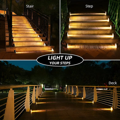 TriLumis – Set van 2 of 6 Driehoekige Zonne-Spotlights IP67