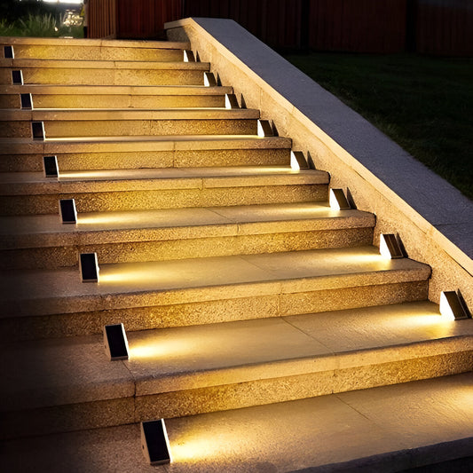 TriLumis – Set van 2 of 6 Driehoekige Zonne-Spotlights IP67