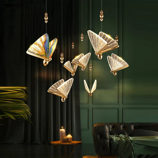 PAPILLUNE – Decoratieve metalen vlinderslinger