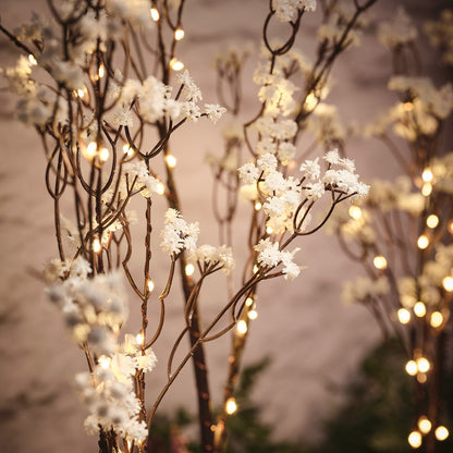 BLOSSERA TWIGS – Set van lichtgevende takken met witte bloemen