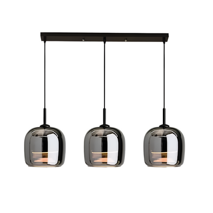 NoirNorse – Noordse hanglamp in zwart glas