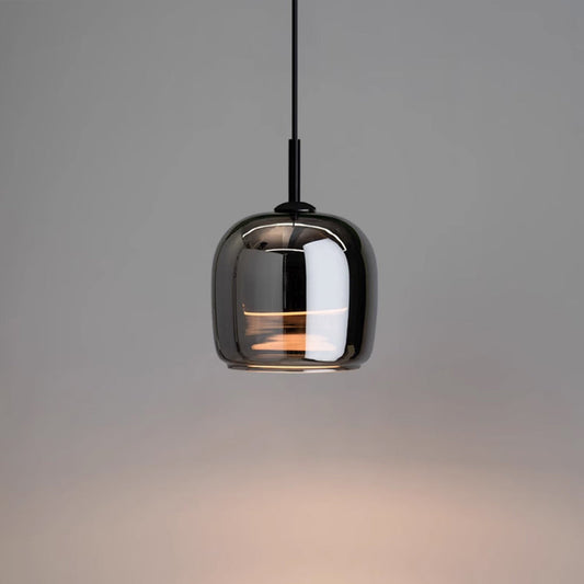 NoirNorse – Noordse hanglamp in zwart glas