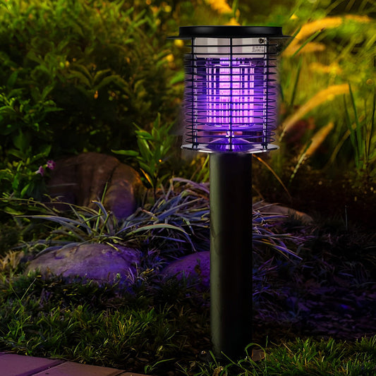 InsectoGuard – Zonne-anti-muggenlamp met dubbele verlichting