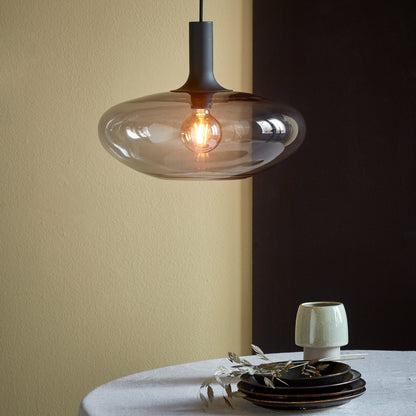 AuraBlown | Suspension Design en mondgeblazen glas – Ø35 cm