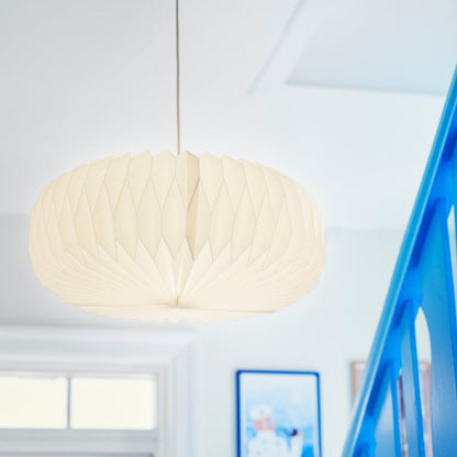 SoftGlow | Plafondlamp Abat-jour van Papier in Retrostijl