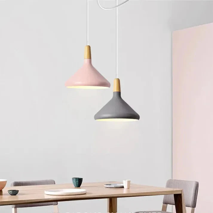 CôneChic – Franse hanglamp met macaronontwerp