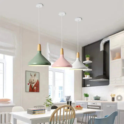 CôneChic – Franse hanglamp met macaronontwerp