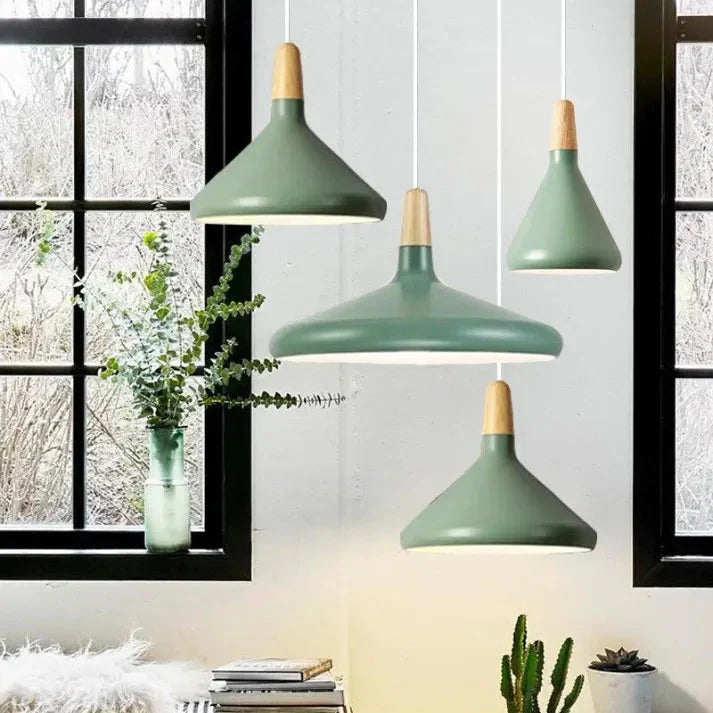 CôneChic – Franse hanglamp met macaronontwerp